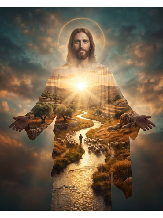 Christ the Good Shepherd Acrylic Print | Faith Wall Art